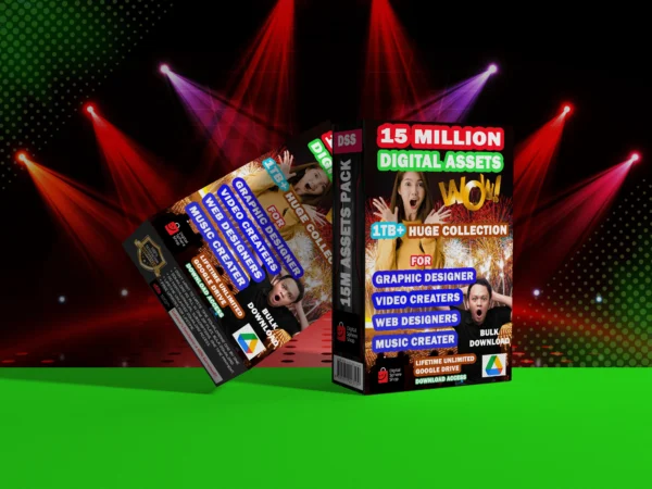 Digital Assets 15 Millions Pack Resellin