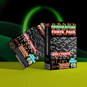 Font Pack Download 60,000