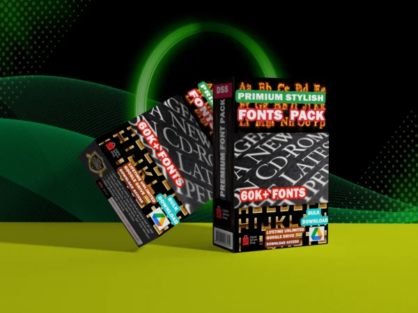 Font Pack Download 60,000