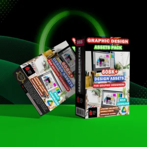 Digital Assets Pack Graphic Design Asserts