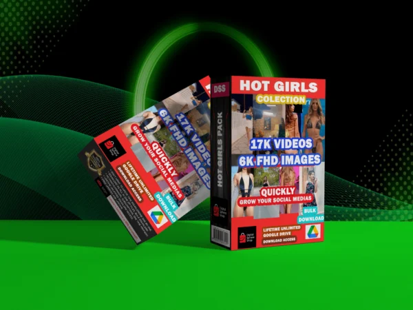 Digital Assets Pack Hot and Sexy Girl